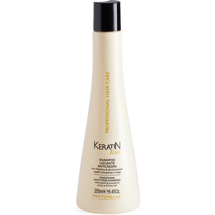 PHYTORELAX KERATIN LISS SHAMPOO LISCIANTE ANTICRESPO PROFESSIONAL HAIR CARE CON CHERATINA E OLIO DI AVOCADO 250 ML