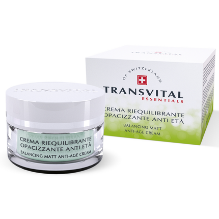 TRANSVITAL ESSENTIALS CREMA RIEQUILIBRANTE OPACIZZANTE ANTI ETÀ 50 ML
