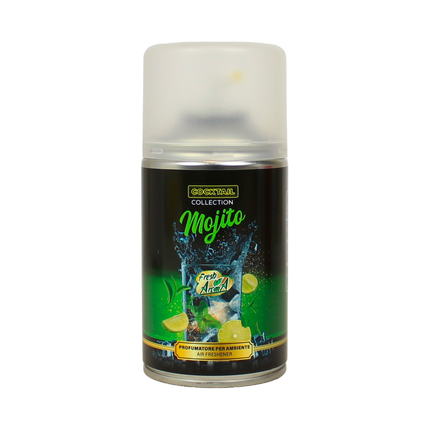 FRESH AROMA DEO MATIC RICARICA SPRAY MOJITO - COCKTAIL COLLECTION 250 ML (PER DIFFUSORE AUTOMATICO)