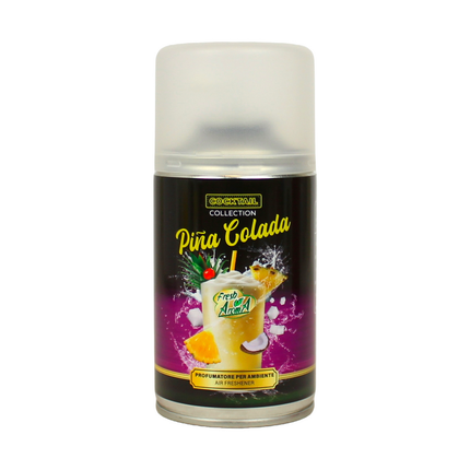 FRESH AROMA DEO MATIC RICARICA SPRAY PINA COLADA - COCKTAIL COLLECTION 250 ML (PER DIFFUSORE AUTOMATICO)