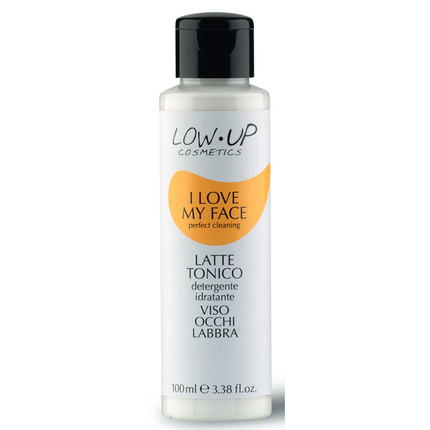 LOW UP COSMETICS LATTE TONICO DETERGENTE IDRATANTE VISO OCCHI LABBRA 100 ML
