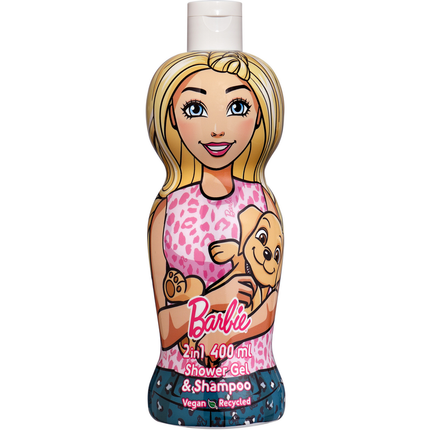 BARBIE 2in1 SHOWER & SHAMPOO 400 ML