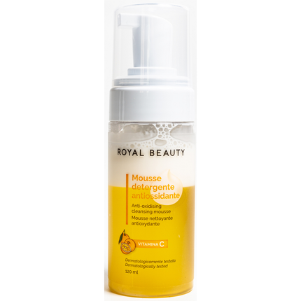 ROYAL BEAUTY MOUSSE DETERGENTE ANTIOSSIDANTE VITAMINA C 120 ML