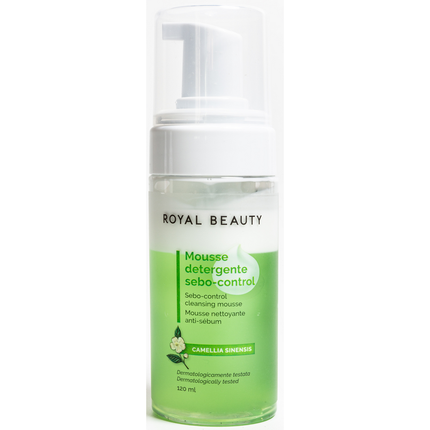 ROYAL BEAUTY MOUSSE DETERGENTE SEBO CONTROL CAMELIA 120 ML