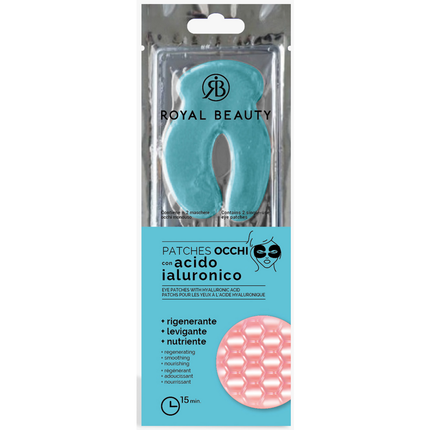 ROYAL BEAUTY PATCHES OCCHI C-SHAPE CON ACIDO IALURONICO