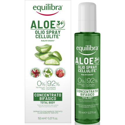EQUILIBRA ALOE OLIO SPRAY CORPO CELLULITE CONCENTRATO BIFASICO 150 ML