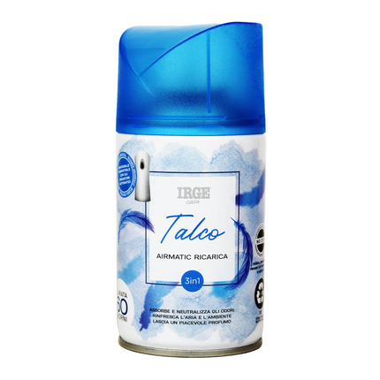 IRGE CASA DEO AIRMATIC RICARICA TALCO 250 ML - UNIVERSALE PER EROGATORE AUTOMATICO