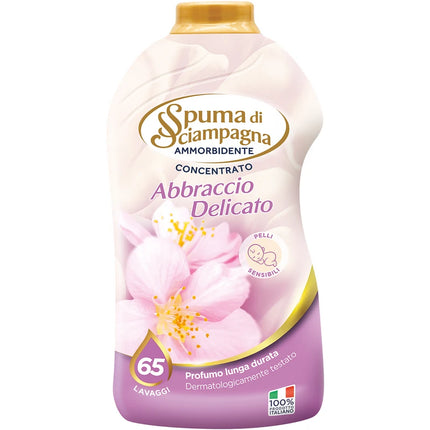 SPUMA DI SCIAMPAGNA AMMORBIDENTE CONCENTRATO ABBRACCIO DELICATO PELLI SENSIBILI 65 LAVAGGI