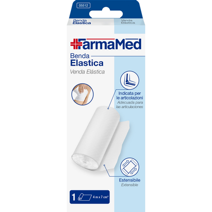 FARMAMED BENDA ELASTICA ESTENSIBILE M 4 x 7 CM