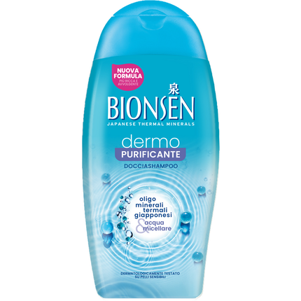 BIONSEN DOCCIASHAMPOO DERMO PURIFICANTE OLIGO MINERALI TERMALI GIAPPONESI & ACQUA MICELLARE 250 ML