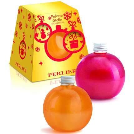 PERLIER COFANETTO PANETTONE MAGIA DI NATALE BAGNOCREMA 500 ML