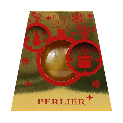 PERLIER COFANETTO PANETTONE POLVERE DI STELLE BAGNOCREMA 500 ML