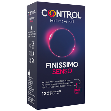 CONTROL PRESERVATIVI FINISSIMO SENSO 12 PZ