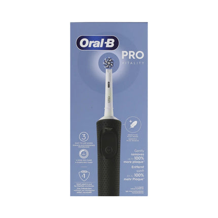ORAL B SPAZZOLINO ELETTRICO VITALITY PRO BLACK SENSITIVE