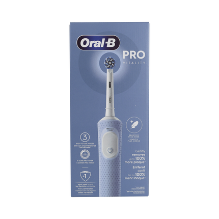 ORAL B SPAZZOLINO ELETTRICO VITALITY PRO BLUE SENSITIVE