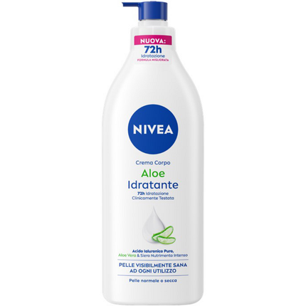 NIVEA BODY FLUIDA PUMP ALOE IDRATANTE PELLE NORMALE o SECCA 500 ML