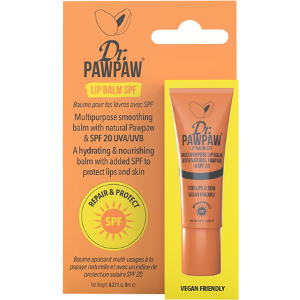 Dr.PAWPAW LIP BALM SPF20 LENITIVO IDRATANTE 8 ML