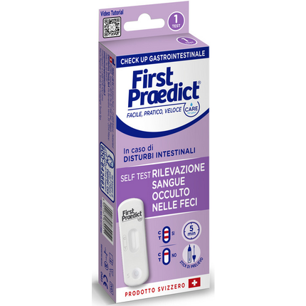 FIRST PRAEDICT SELF TEST RILEVAMENTO SANGUE OCCULTO NELLE FECI