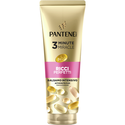 PANTENE BALSAMO INTENSIVO MIRACLE 3 MINUTI RICCI PERFETTI TUBO 220 ML