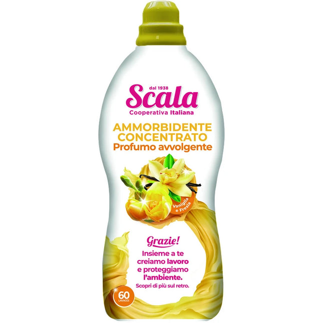 SCALA AMMORBIDENTE CONCENTRATO VANIGLIA e FRESIA 60 LAVAGGI LT 1,5