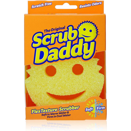 SCRUB DADDY THE ORIGINAL SPONGE SCRUBBER SOFT - SPUGNA ANTIGRAFFIO STOVIGLIE -