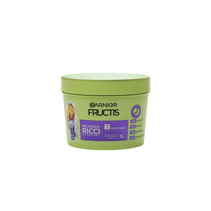 FRUCTIS MASCHERA CAPELLI N°2 METODO RICCI VASO 370 ML