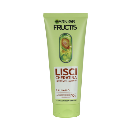 FRUCTIS BALSAMO LISCI CHERATINA CAPELLI CRESPI, SECCHI E SPENTI TUBO 200 ML