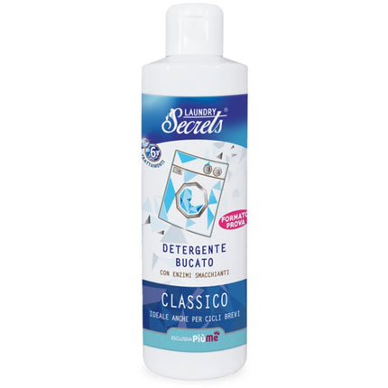 SECRETS DETERGENTE BUCATO CICLI BREVI CLASSICO 6 TRATTAMENTI 235 ML
