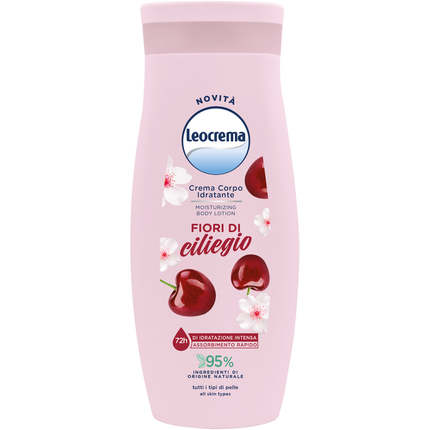 LEOCREMA FLUIDA CREMA CORPO FIORI DI CILIEGIO 250 ML