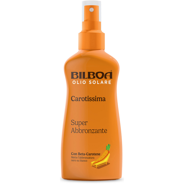 BILBOA CAROTISSIMA OLIO SOLARE SUPER ABBRONZANTE SPRAY 200 ML