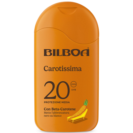 BILBOA CAROTISSIMA CREMA SOLARE SPF20 PROTEZIONE MEDIA 200 ML