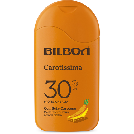 BILBOA CAROTISSIMA CREMA SOLARE SPF30 PROTEZIONE ALTA 200 ML