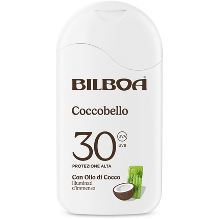 BILBOA COCCOBELLO CREMA SOLARE SPF30 PROTEZIONE ALTA CON OLIO DI COCCO 200 ML