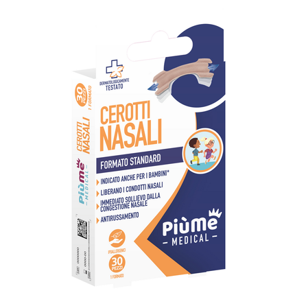 PIUME CEROTTI NASALI FORMATO STANDARD 30 PEZZI