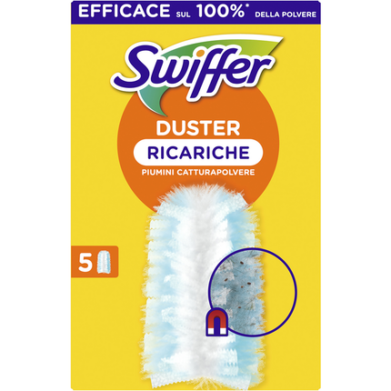 SWIFFER DUSTER CATTURAPOLVERE 5 PIUMINI