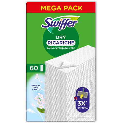 SWIFFER DRY CATTURAPOLVERE 60 PANNI