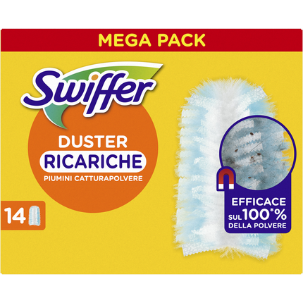 SWIFFER DUSTER CATTURAPOLVERE 14 PIUMINI