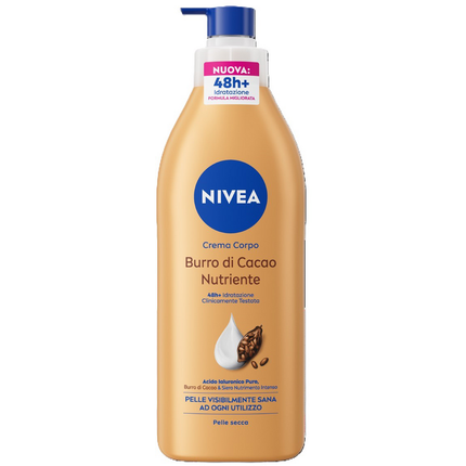 NIVEA BODY CREMA AL BURRO DI CACAO NUTRIENTE PELLE SECCA PUMP 400 ML