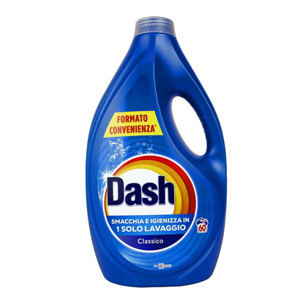 DASH DETERSIVO LIQUIDO BUCATO LAVATRICE CLASSICO 60 LAVAGGI