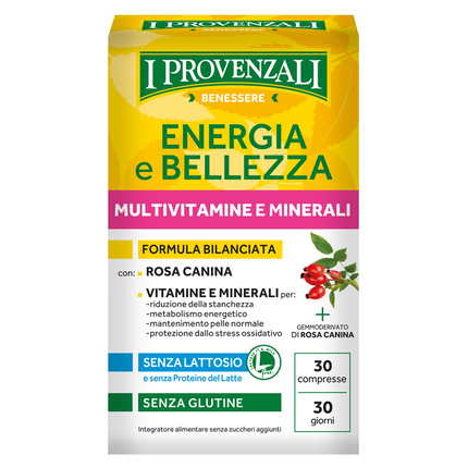 I PROVENZALI ENERGIA E BELLEZZA 30 COMPRESSE INTEGRATORE ALIMENTARE