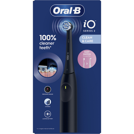 ORAL B SPAZZOLINO ELETTRICO iO SERIES 2 NERO