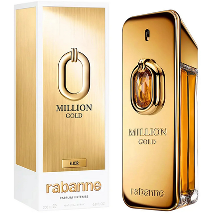 PACO RABANNE MILLION GOLD UOMO ELIXIR PARFUM INTENSE 200 ML