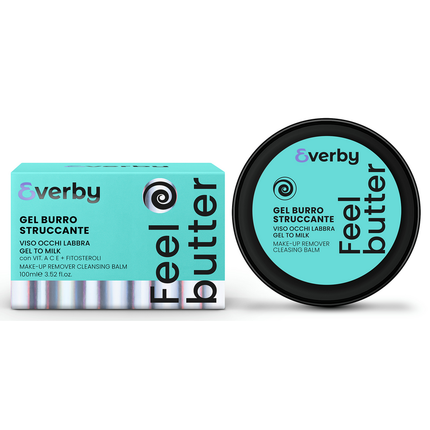 EVERBY GEL BURRO STRUCCANTE VISO, OCCHI, LABBRA - FEEL BUTTER 100 ML