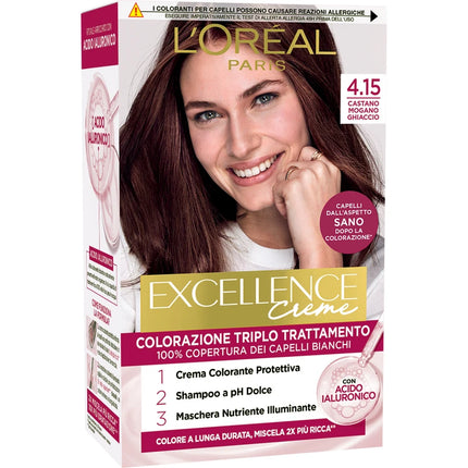 EXCELLENCE CREME N.4.15 CASTANO MOGANO GHIACCIO