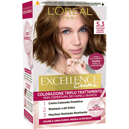 EXCELLENCE CREME N.5.3 CASTANO CHIARO DORATO