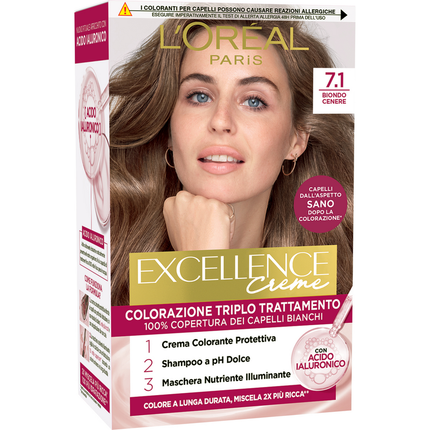 EXCELLENCE CREME N.7.1 BIONDO CENERE