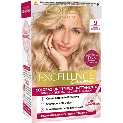 EXCELLENCE CREME N.9 BIONDO CHIARISSIMO