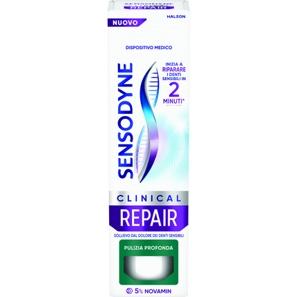 SENSODYNE DENTIFRICIO CLINICAL REPAIR PULIZIA PROFONDA 75 ML