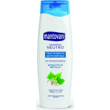 MANTOVANI SHAMPOO NEUTRO ANTIFORFORA ESTRATTO DI BETULLA 400 ML