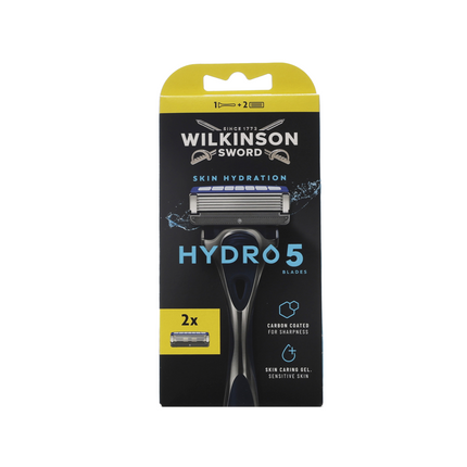 WILKINSON RASOIO HYDRO 5 HYDRATING GEL 2 RICARICHE 5 LAME